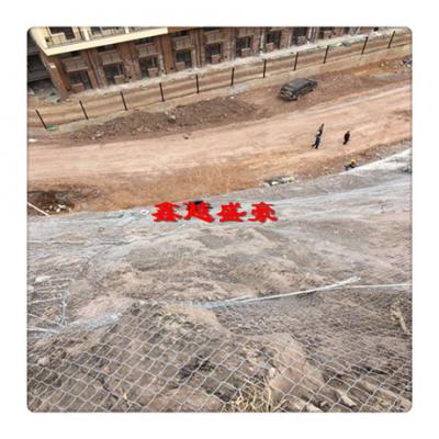 阿勒泰邊坡防護網施工案例